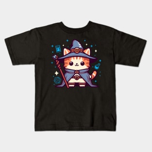 Wizard Cat Kids T-Shirt